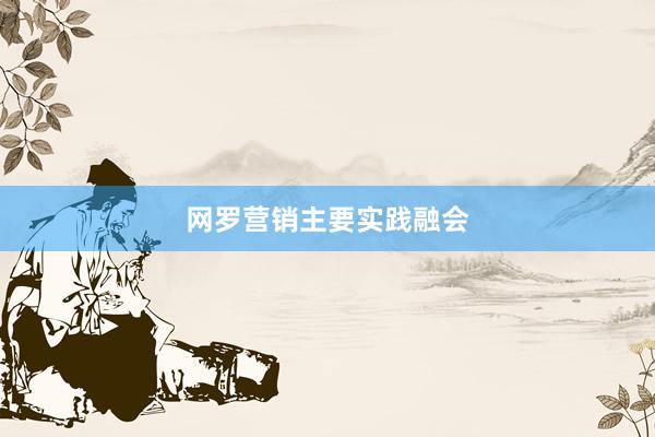 网罗营销主要实践融会